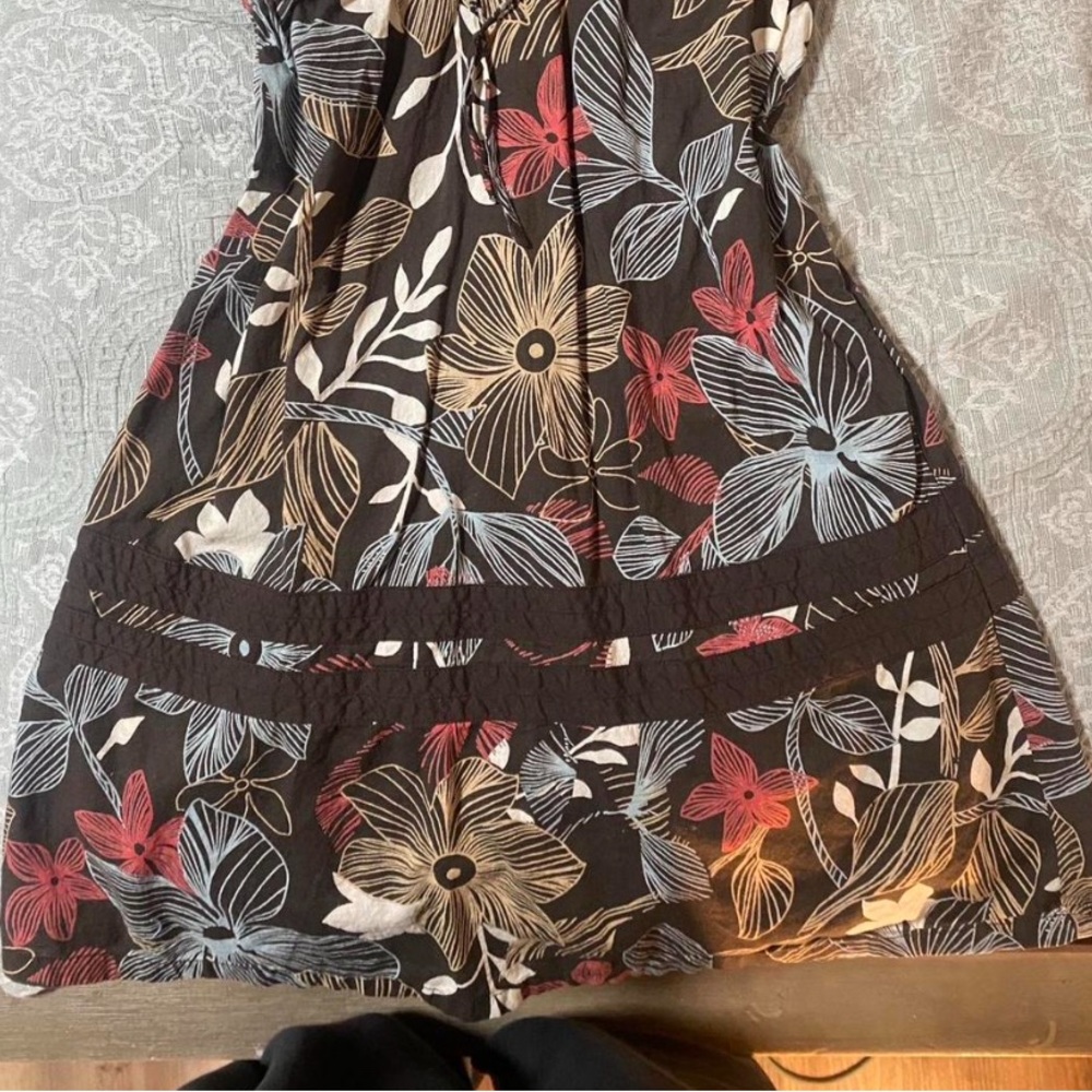 O'Neill Brown and Beige Dress